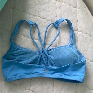 blue lululemon bra size 4